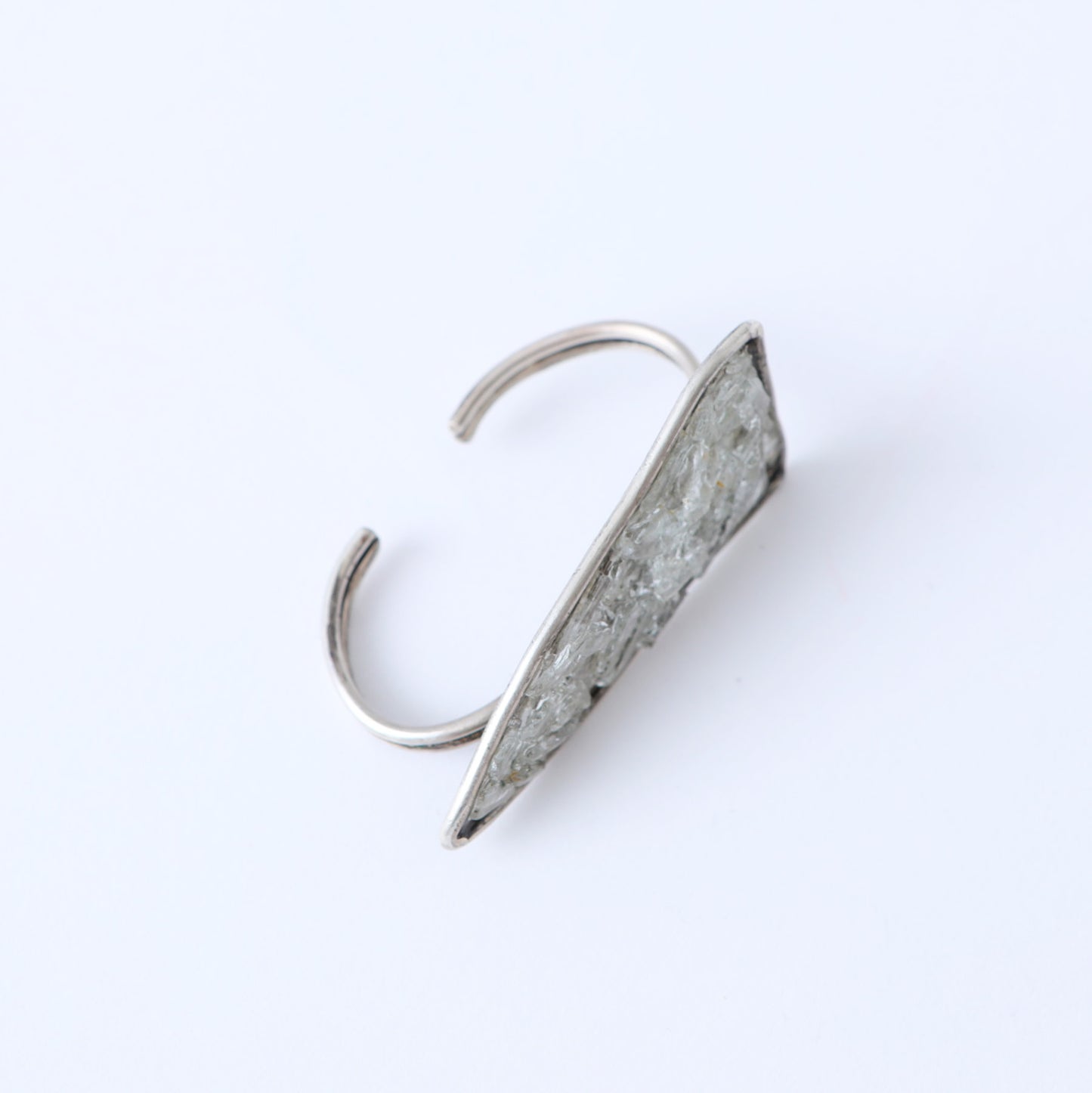 "Glassy" - Double Ring