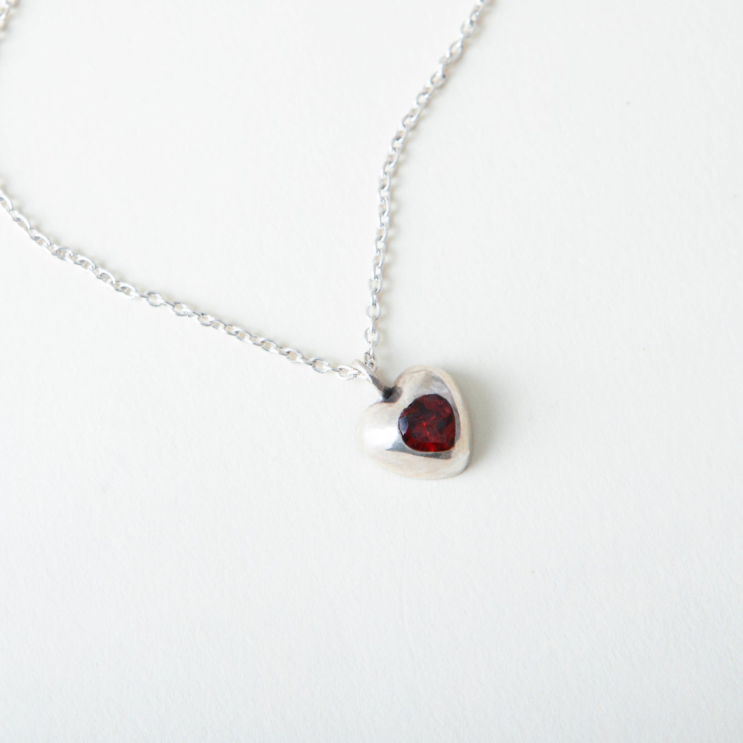 "Heart of Kind -Garnet-" - Necklace