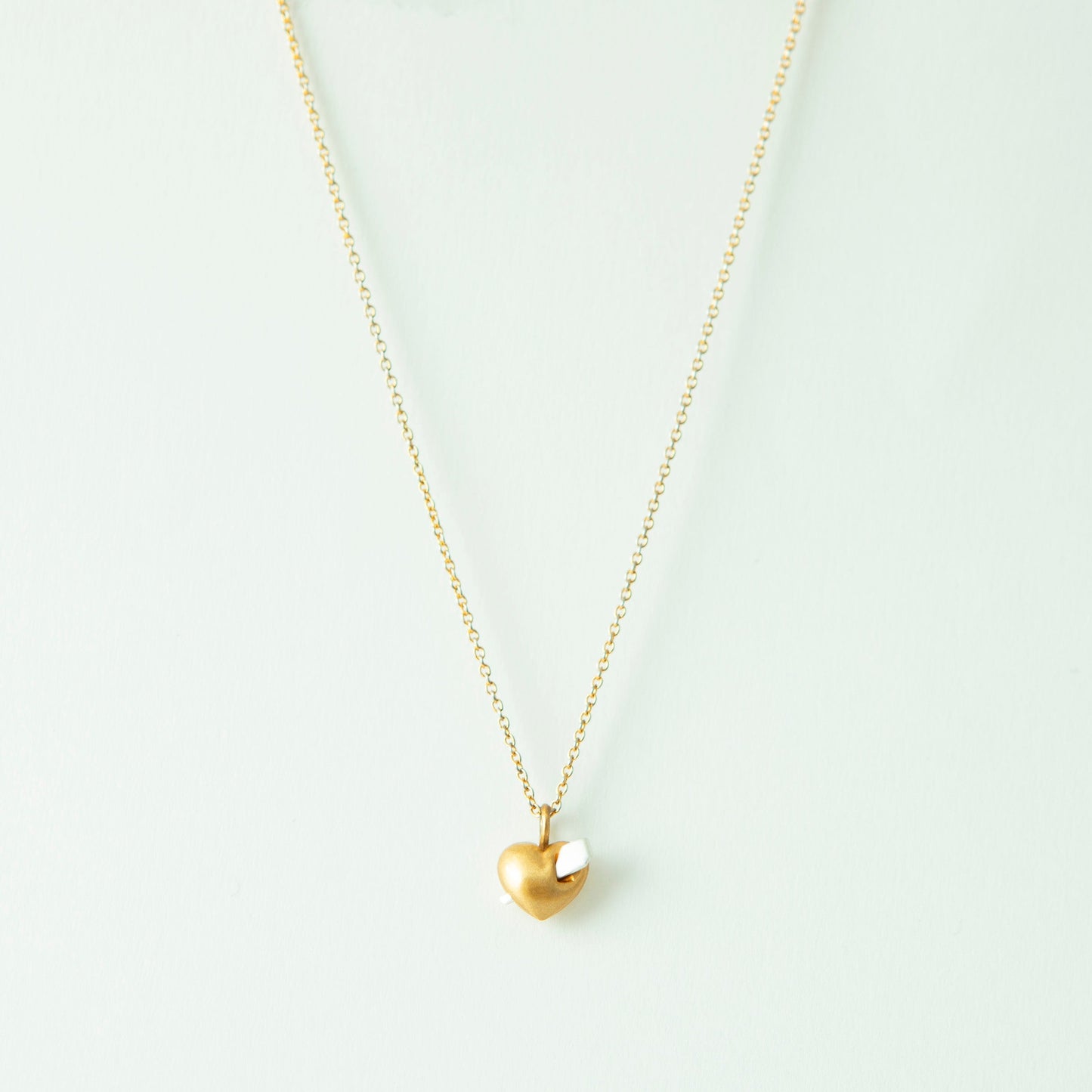 “Heart of glass” - Necklace〈Gold Series〉