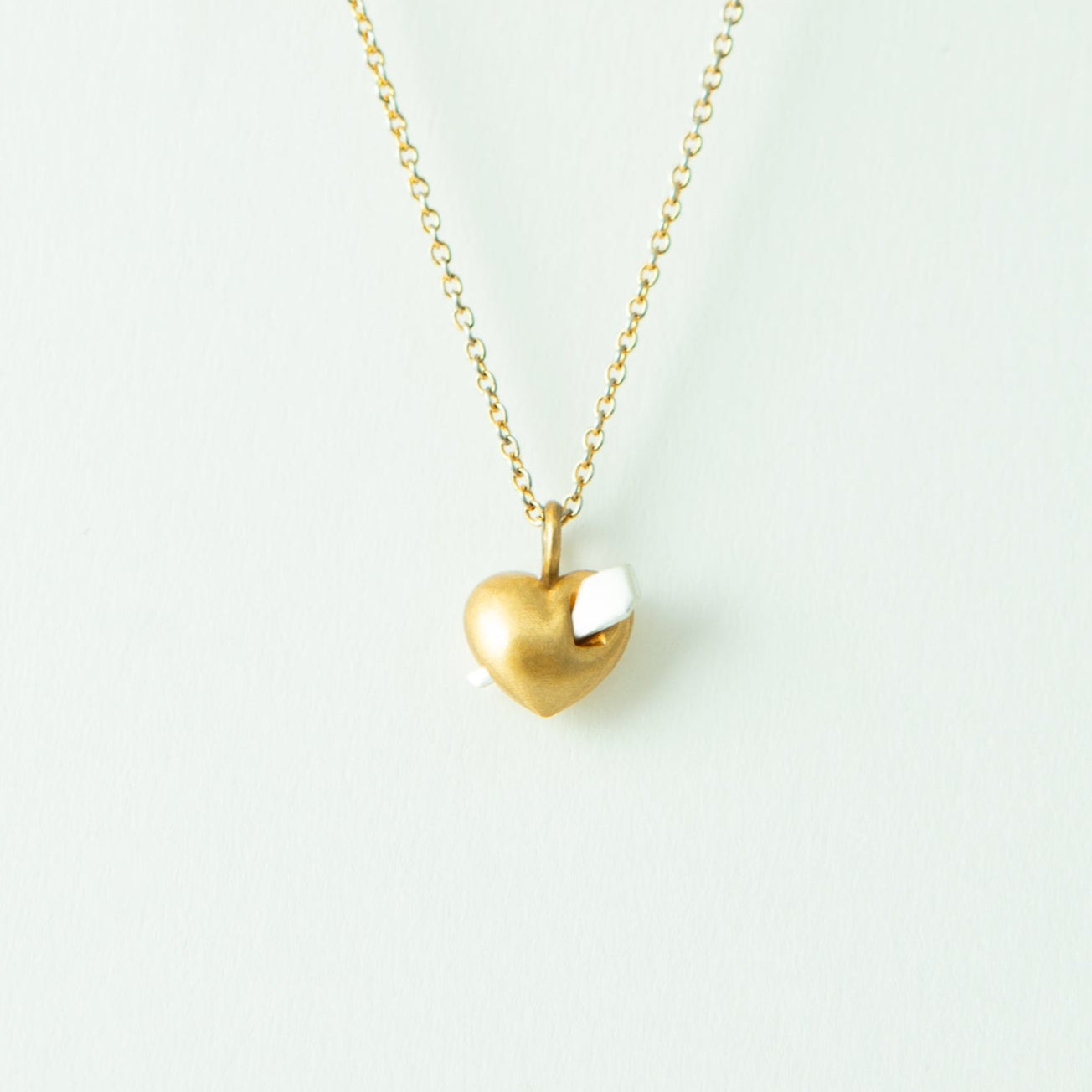 “Heart of glass” - Necklace〈Gold Series〉