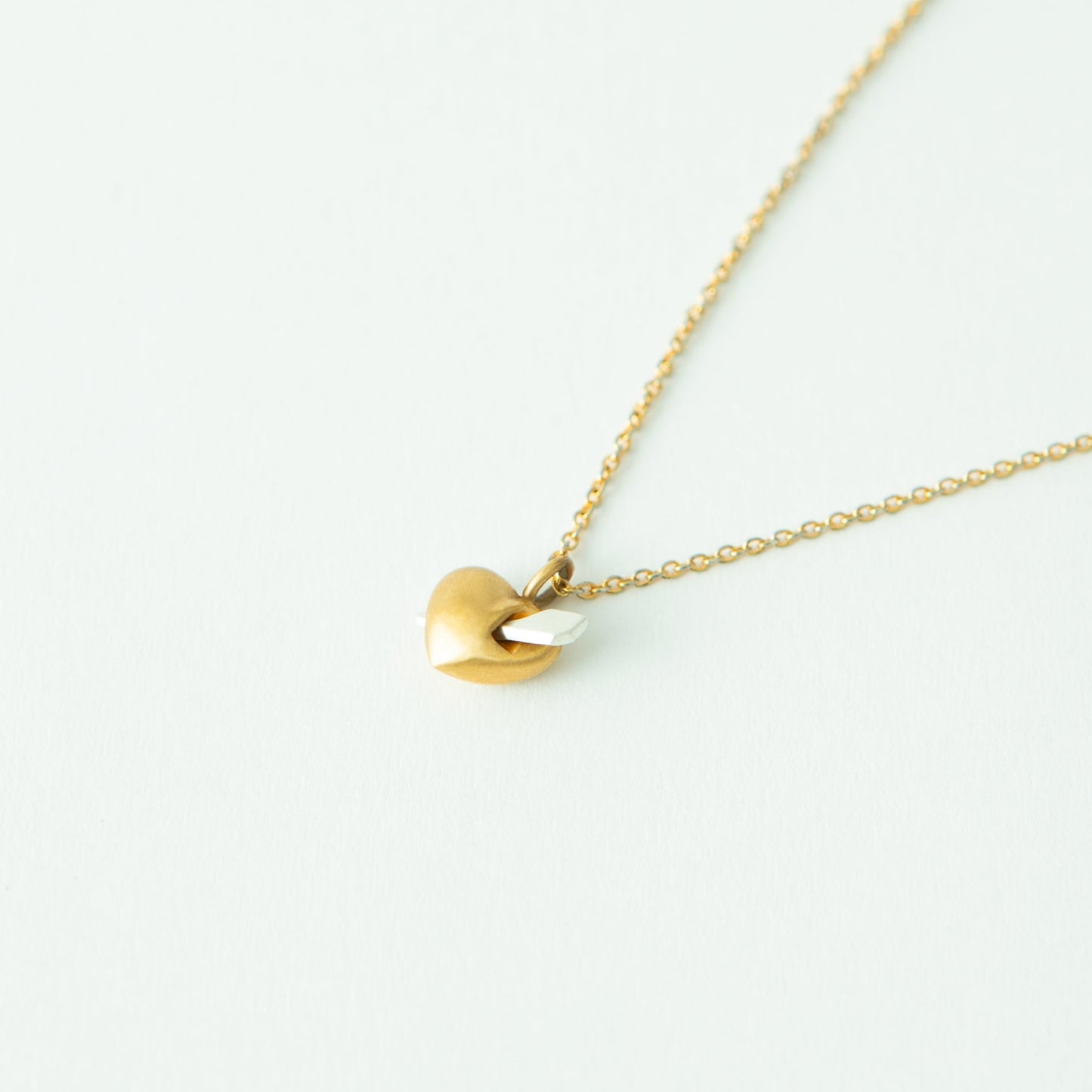 “Heart of glass” - Necklace〈Gold Series〉