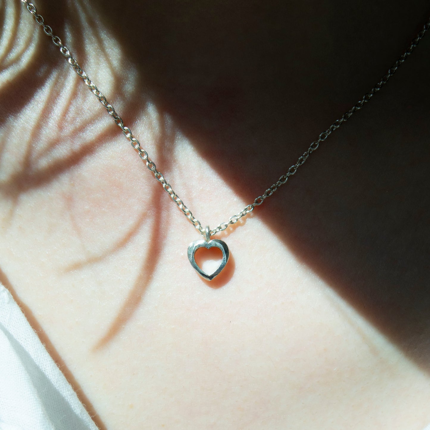 "Through the Heart" - Necklace&Pierce