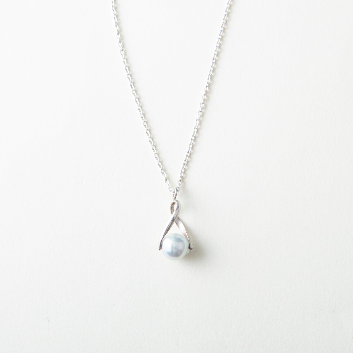 "Sandwich Pearl -Twist-" - Necklace