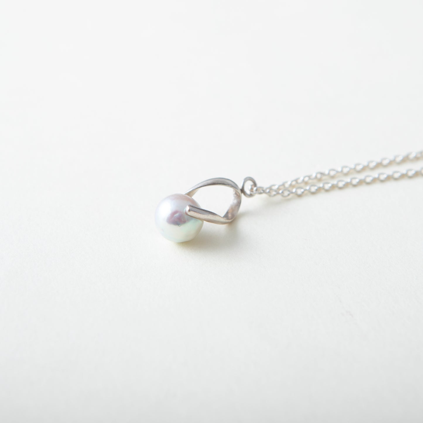 "Sandwich Pearl -Twist-" - Necklace