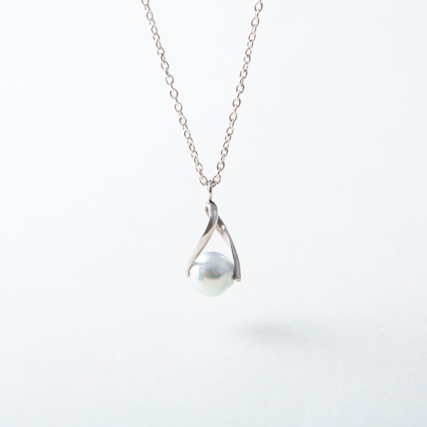 "Sandwich Pearl -Twist-" - Necklace