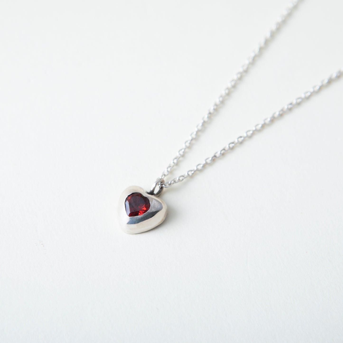 "Heart of Kind -Garnet-" - Necklace