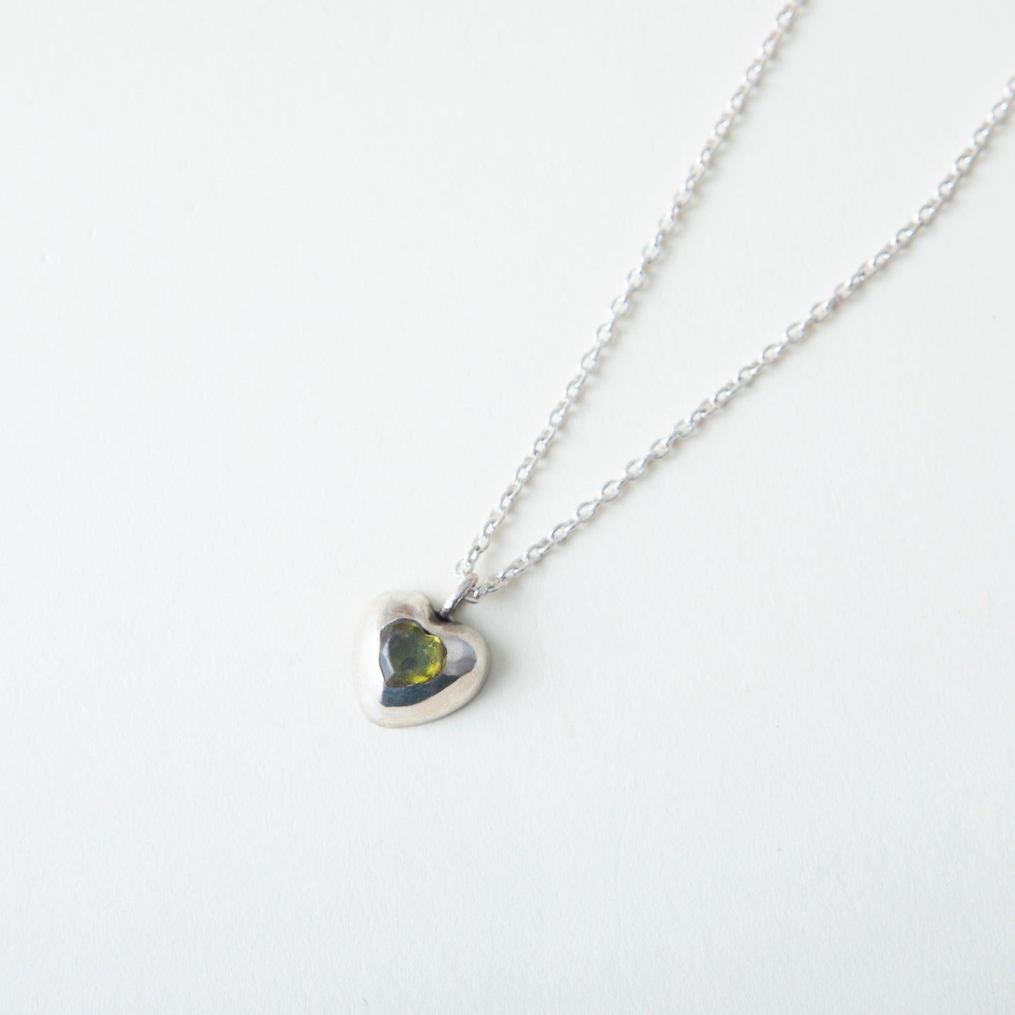 "Heart of Kind -Peridot-" - Necklace