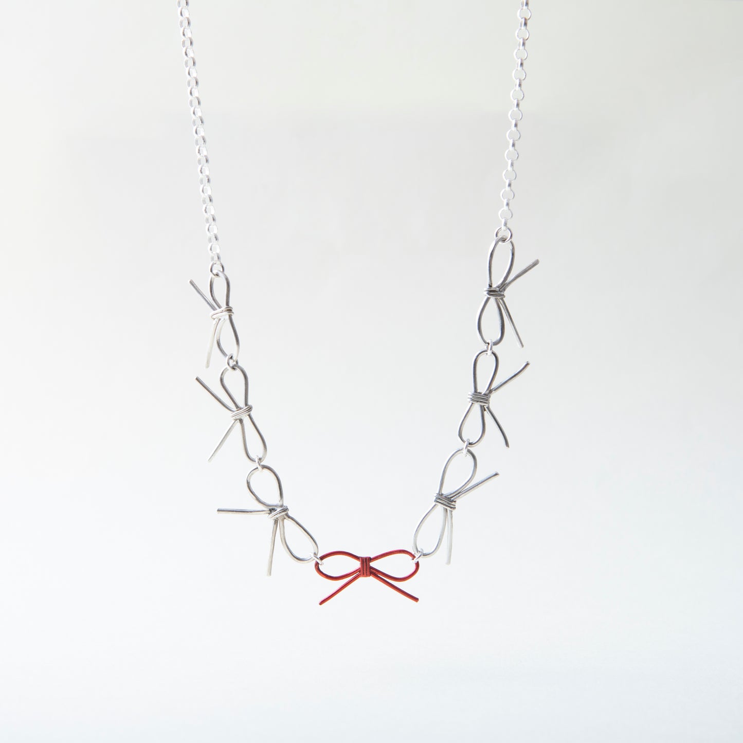 "Fortune Ribbon" - Necklace