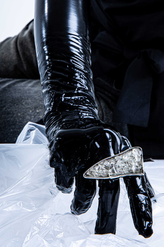 "Glassy" -  Double Ring