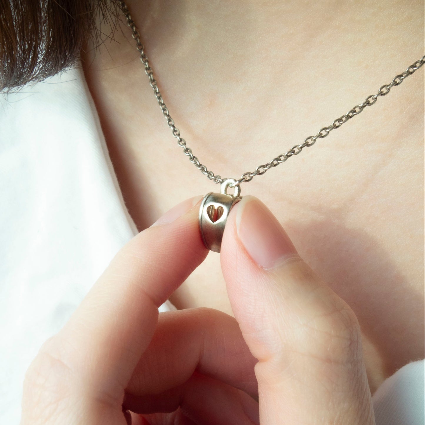 "Heart of Secret -Pearl-" - Necklace