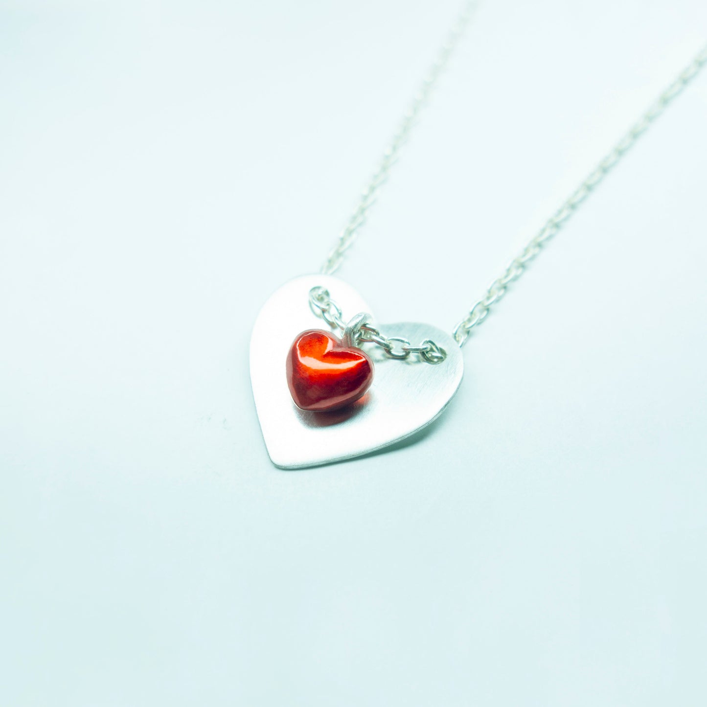 "Through the Rose -Pearl-" - Necklace & Pierced Earrings
