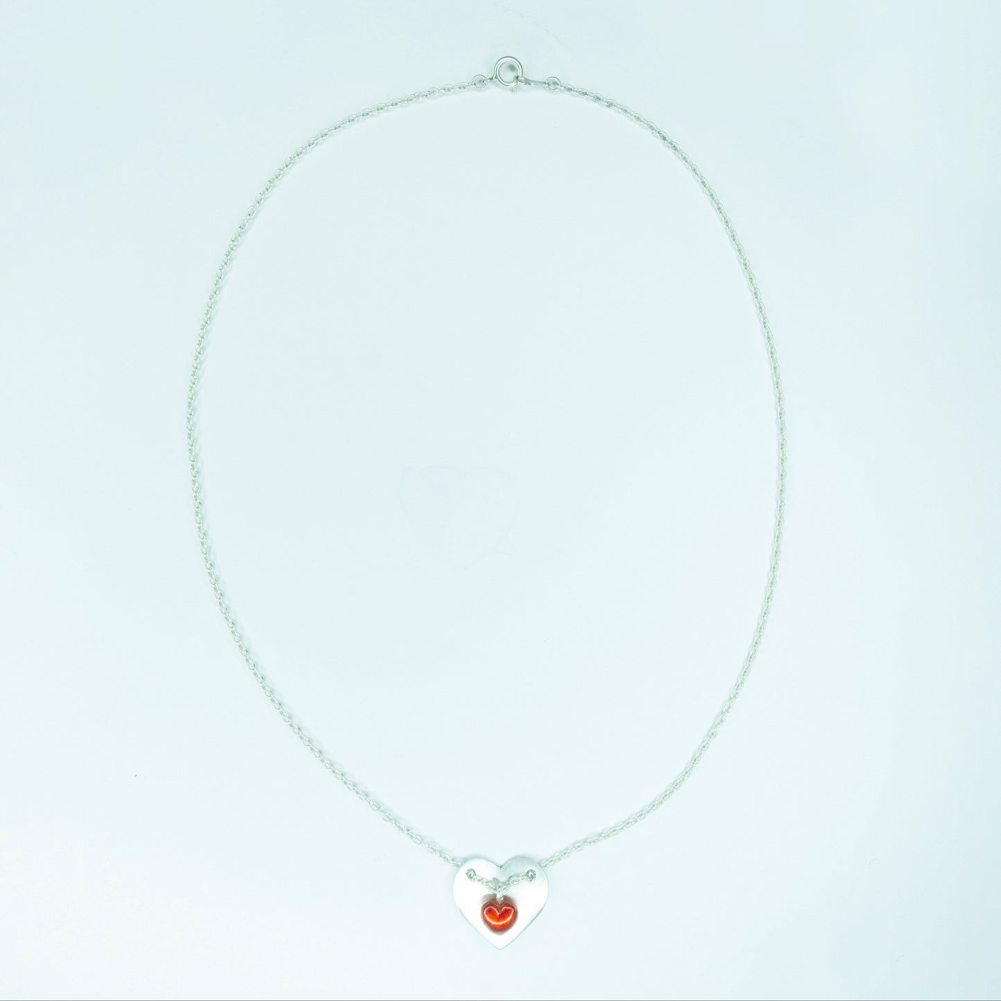 "Through the Rose -Pearl-" - Necklace & Pierced Earrings