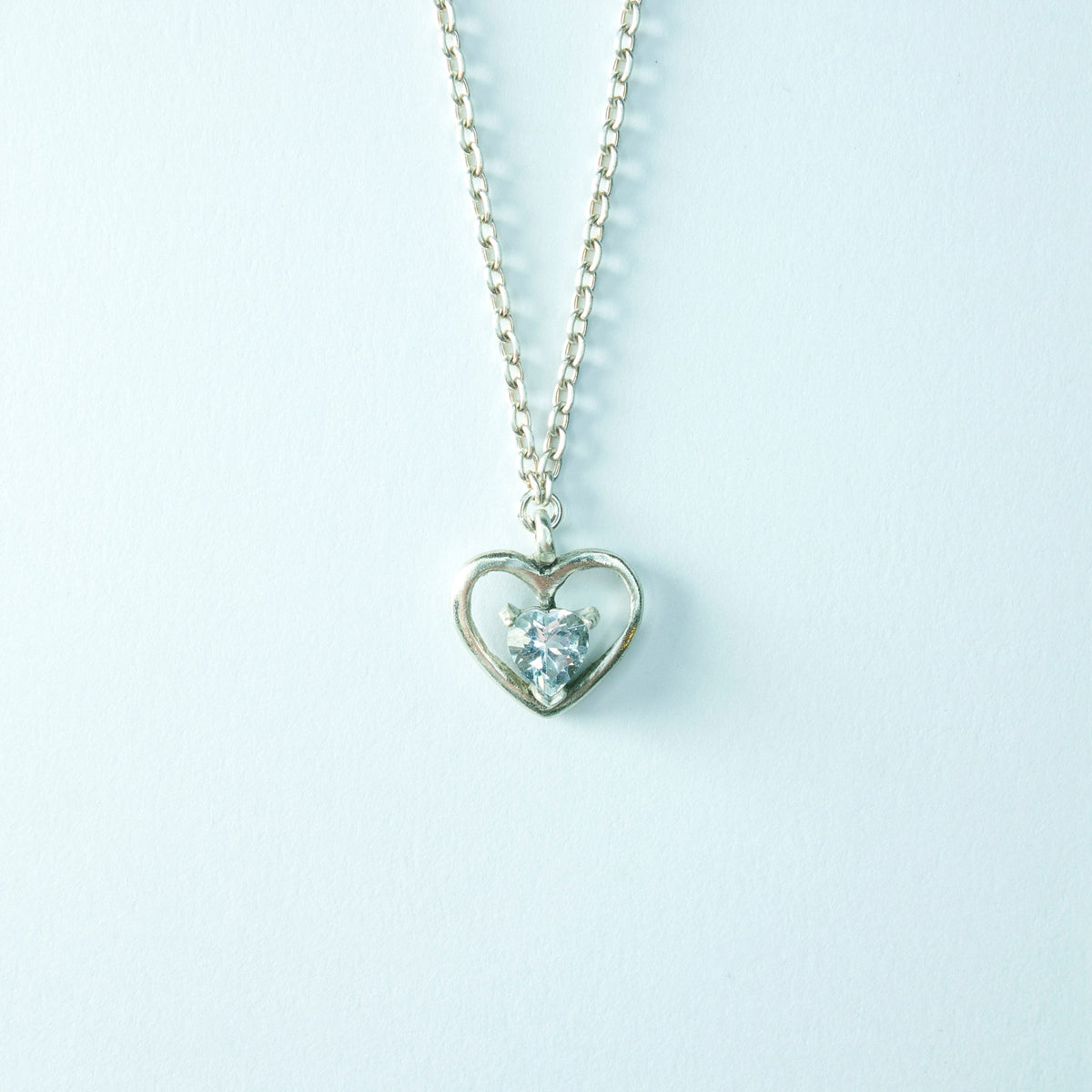 "Hold Innocence -Blue Topaz-" Necklace