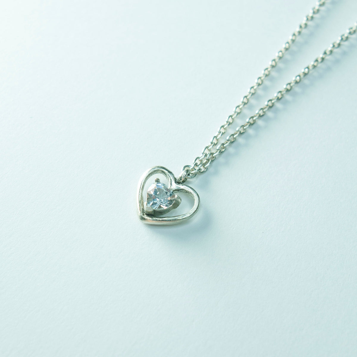 "Hold Innocence -Blue Topaz-" Necklace