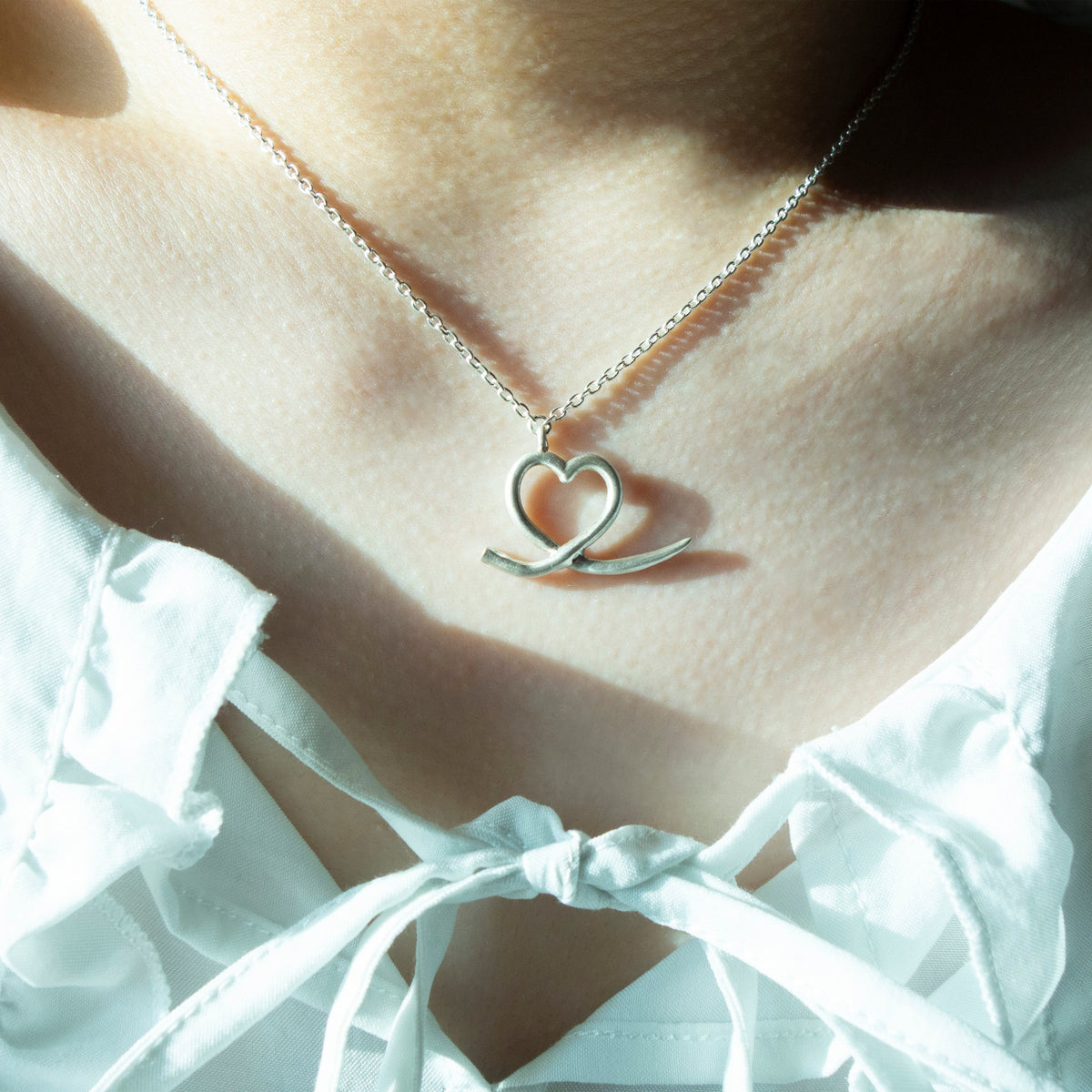 “Drawing Heart” - Necklace