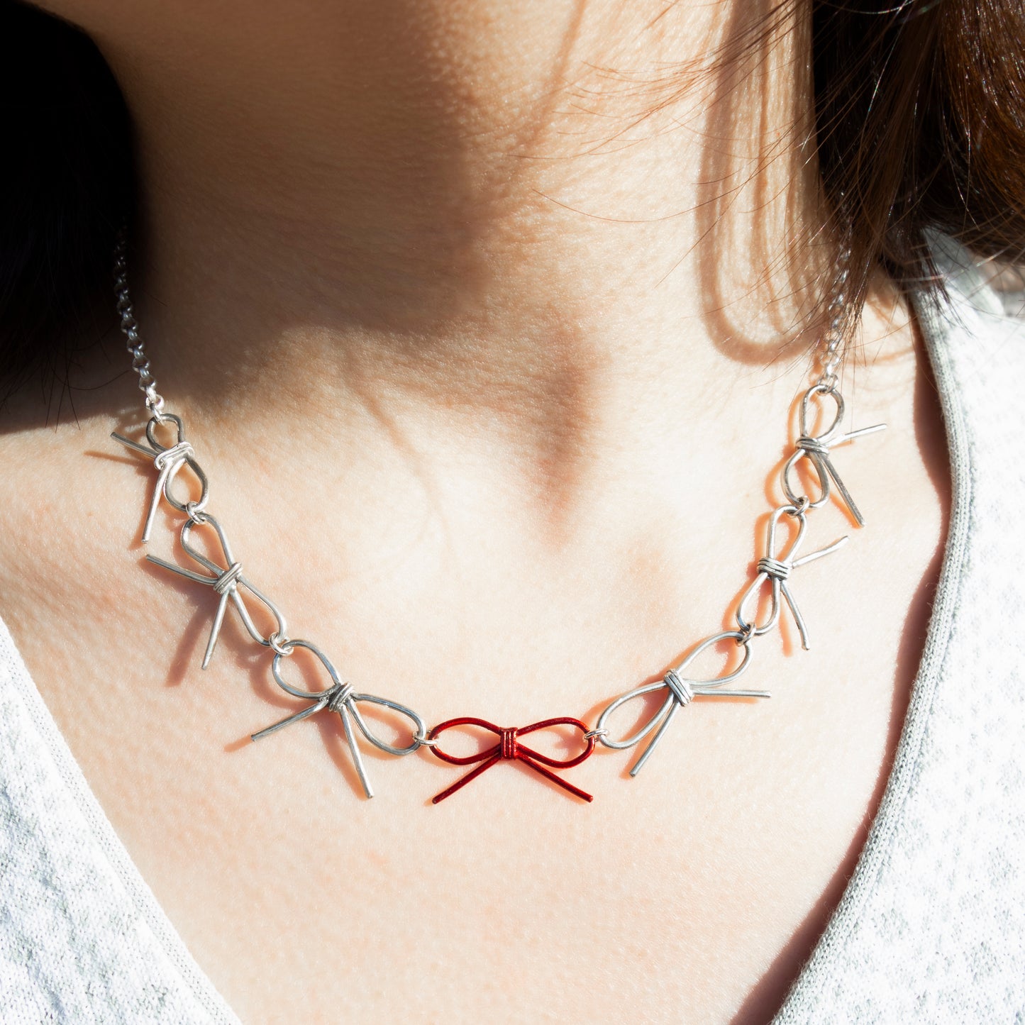 "Fortune Ribbon" - Necklace