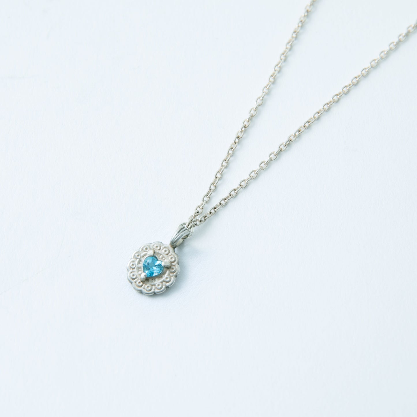 "Hold Innocence -Blue Topaz-" - Necklace
