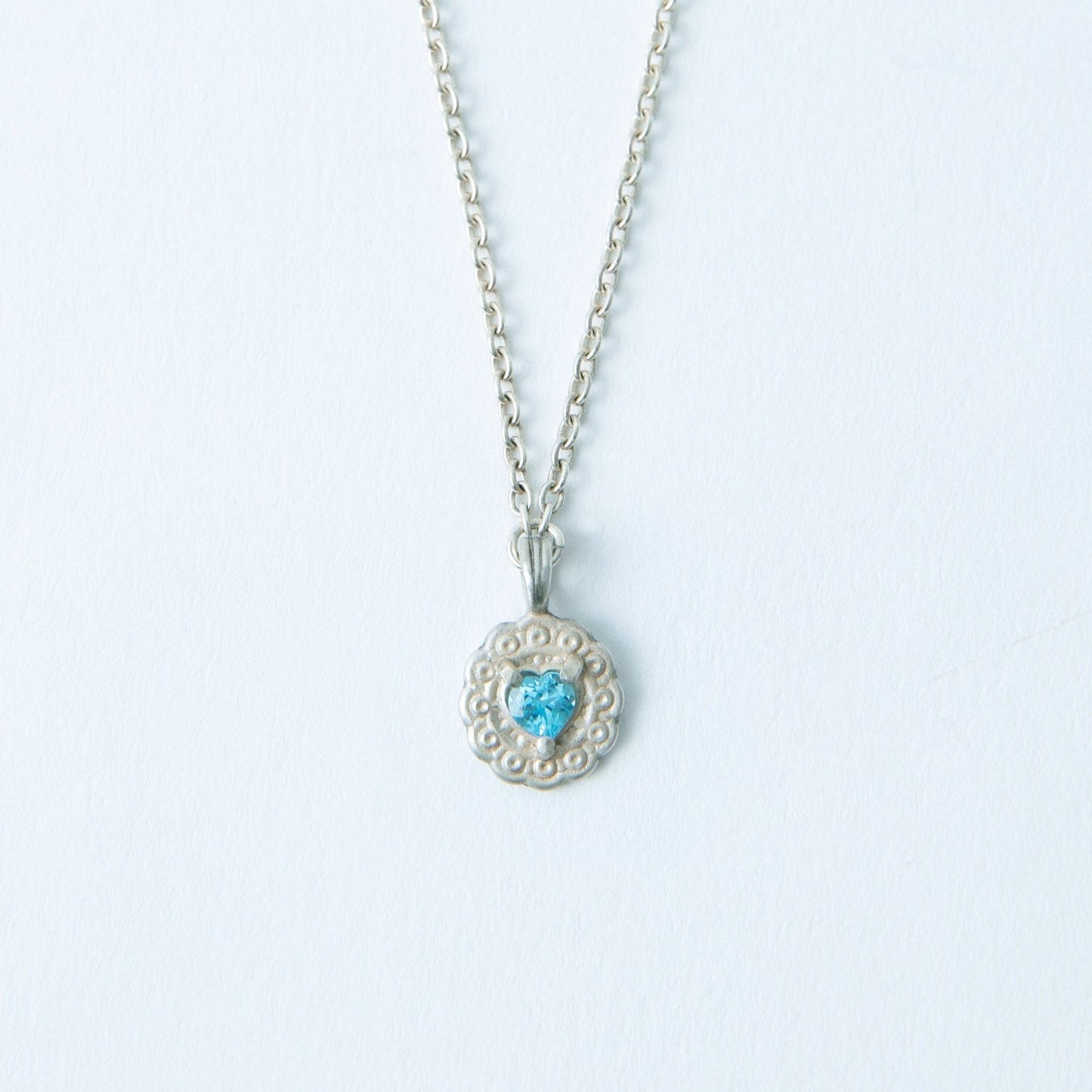 "Hold Innocence -Blue Topaz-" - Necklace