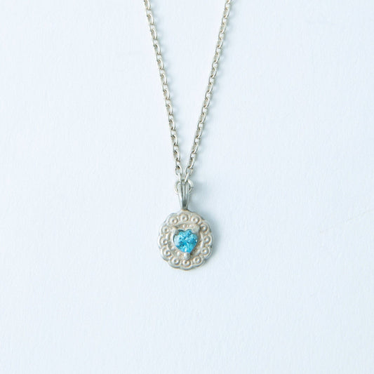 "Hold Innocence -Blue Topaz-" - Necklace